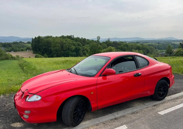 Hyundai Coupe cena 6800 przebieg: 194000, rok produkcji 2000 z Wadowice małe 67